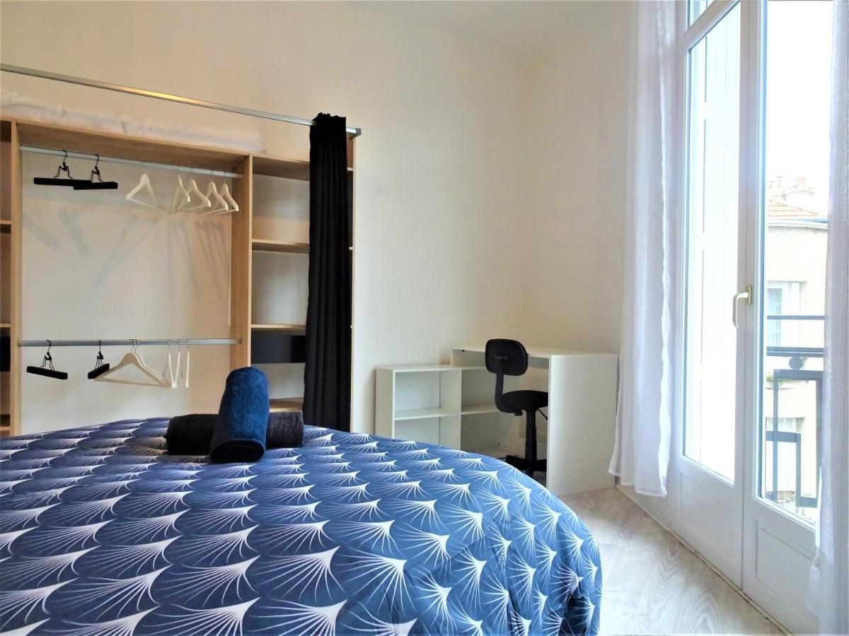 Chambre Privee Et Spacieuse Au Sein D'Un Logement Partage - Central, Quartier Villebourbon - 3 Chambres Doubles - 2 Balcons - Places De Stationnements Gratuites - 5 Min A Pied Gare Et Hypercentre Montauban Extérieur photo