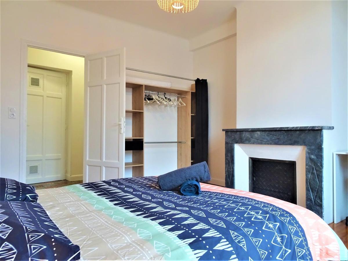 Chambre Privee Et Spacieuse Au Sein D'Un Logement Partage - Central, Quartier Villebourbon - 3 Chambres Doubles - 2 Balcons - Places De Stationnements Gratuites - 5 Min A Pied Gare Et Hypercentre Montauban Extérieur photo